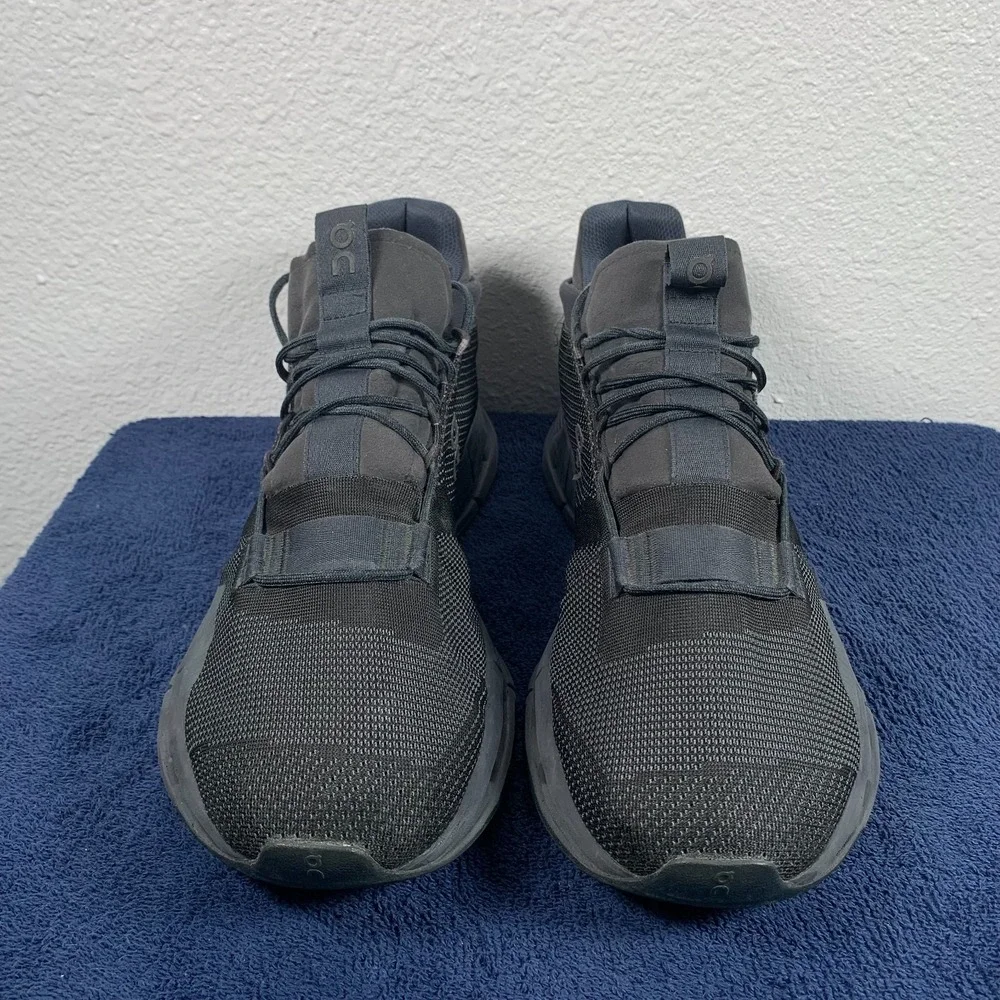 On Cloudnova 2 Mens Size 12.5 Black Shoes Training Sneakers Gym